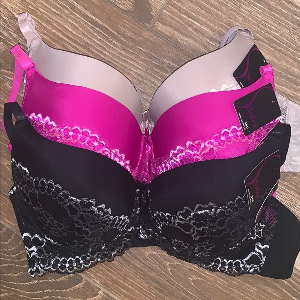 NWT Set of 3 Bras